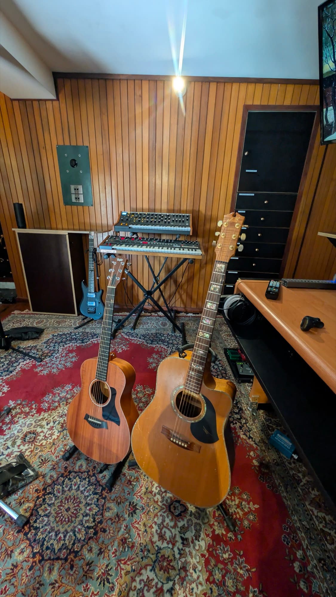 Inside Uncanny Valley recording studio